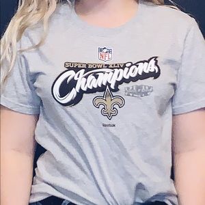 Reebok Saints SuperBowl Champs Tee